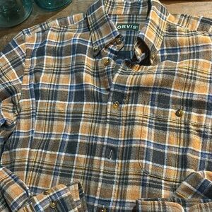 NWOT Orvis flannel Shirt